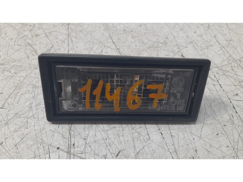 Recambio de piloto matricula para smart fortwo coupe referencia OEM IAM I0900084  