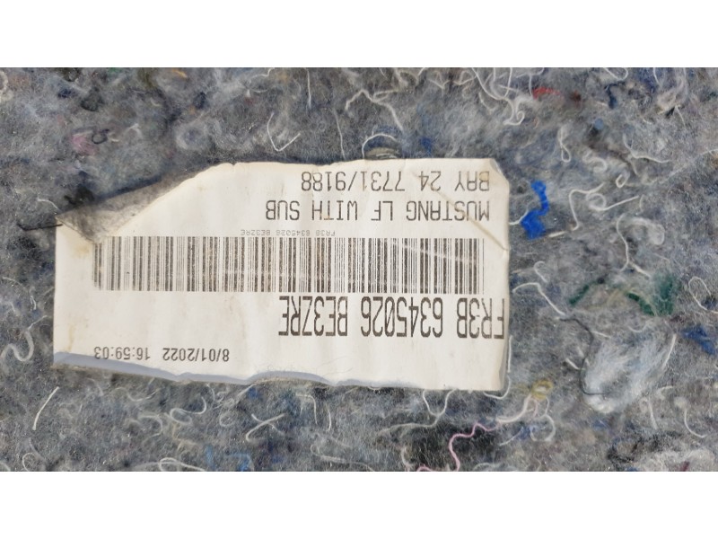 Recambio de bandeja trasera para ford mustang convertible gt referencia OEM IAM FR3B6345026  