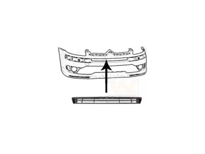 Recambio de rejilla delantera para citroën c4 i (lc_) 1.4 16v referencia OEM IAM 7414JN 9656055277 