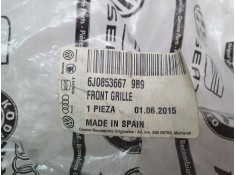 Recambio de rejilla paragolpes central para seat ibiza iv (6j5, 6p1) 1.2 referencia OEM IAM 6J0853667B9B9 107212406 ST0352120 2