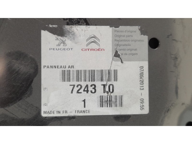 Recambio de panel trasero para citroën c4 i (lc_) 1.4 16v referencia OEM IAM 7243T0  