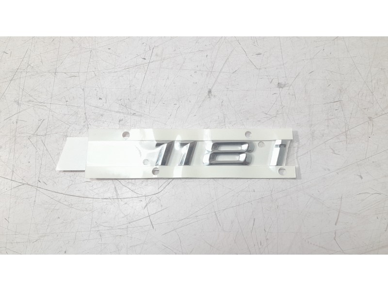 Recambio de emblema para bmw 1 (f20) 118 i referencia OEM IAM 51147135548  