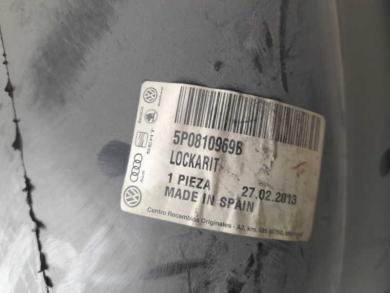 Recambio de paso rueda trasero izquierdo para seat altea (5p1) 1.6 referencia OEM IAM 5P0810969B  