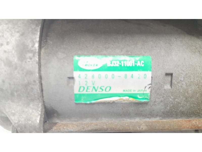 Recambio de motor arranque para land rover evoque 2.0 turbo cat referencia OEM IAM BJ3211001AC ARF440404 