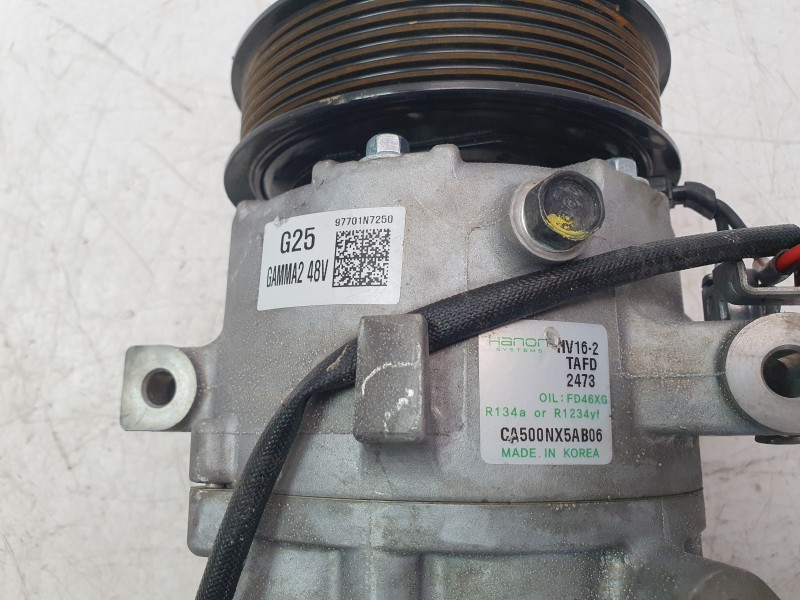 Recambio de compresor aire acondicionado para kia sportage v (nq5) 1.6 t-gdi referencia OEM IAM 97701N7250 CA500NX5AB06 