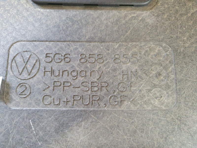 Recambio de bandeja trasera para volkswagen golf vii lim. (bq1) business referencia OEM IAM 5G6858855  