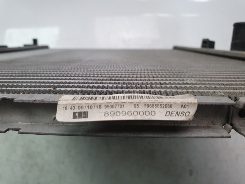 Recambio de radiador agua para peugeot 2008 i (cu_) 1.2 thp 110 / puretech 110 referencia OEM IAM 890960000  