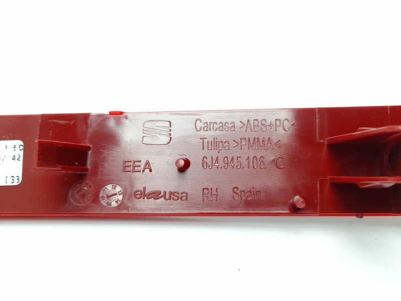 Recambio de piloto trasero derecho paragolpes para seat ibiza (6p1) referencia OEM IAM 6J4945106C  