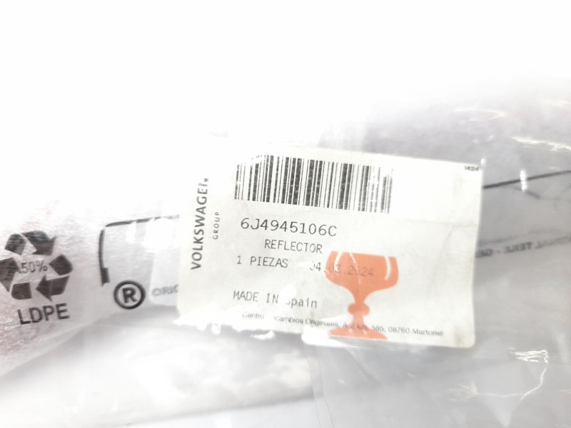 Recambio de piloto trasero derecho paragolpes para seat ibiza (6p1) referencia OEM IAM 6J4945106C  