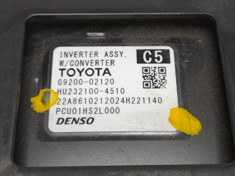 Recambio de inversor para toyota corolla fastback (_e21_) 1.8 hybrid (zwe211) referencia OEM IAM G92A047220  
