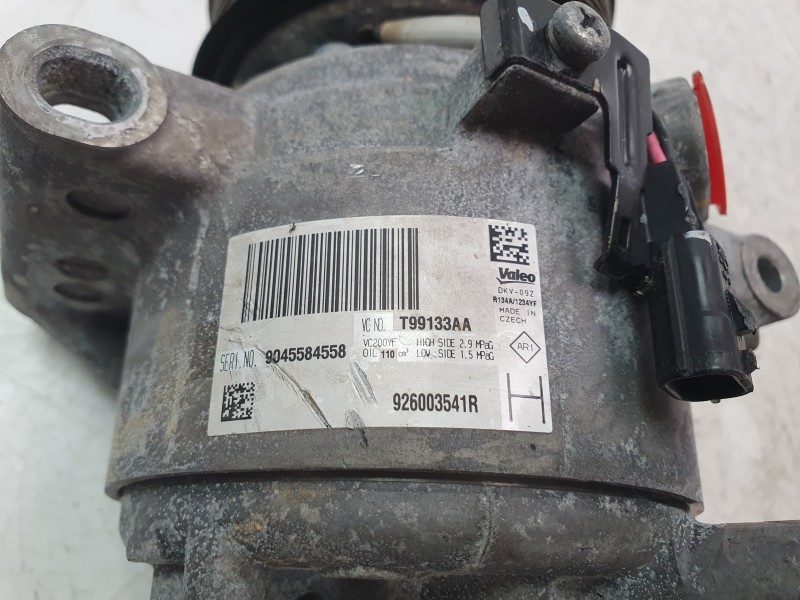 Recambio de compresor aire acondicionado para dacia sandero ii tce 90 lpg (b8m1) referencia OEM IAM 926003541R 926003541r 320105