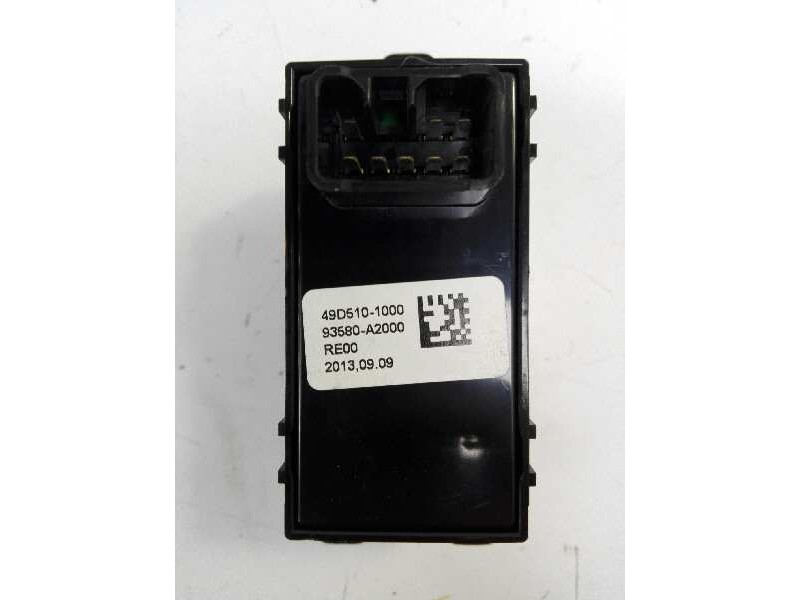 Recambio de mando elevalunas trasero izquierdo para kia cee´d drive referencia OEM IAM 93580A2000WK  