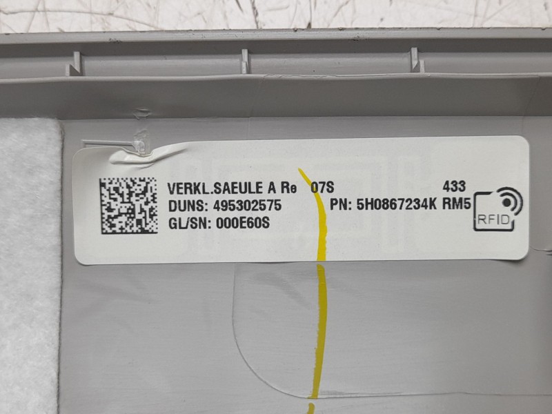 Recambio de moldura para volkswagen golf viii variant (cg5, db5) 2.0 tdi referencia OEM IAM   