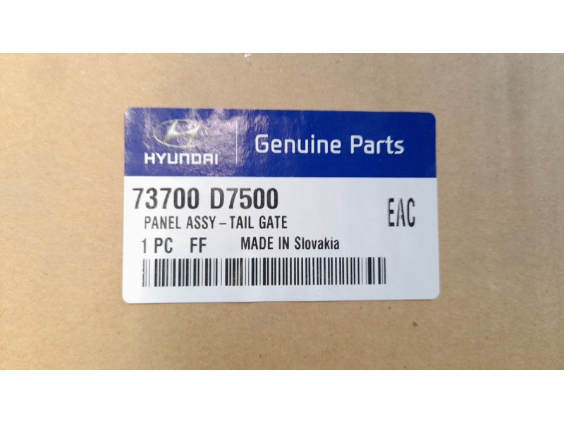 Recambio de porton trasero para hyundai tucson (tl, tle) 2.0 crdi a las 4 ruedas referencia OEM IAM 73700D7500  