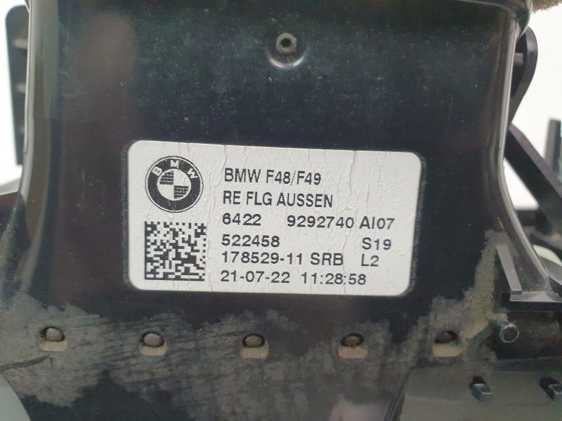 Recambio de rejilla aireadora para bmw x2 (f39) xdrive 20i referencia OEM IAM 929215918  