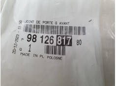 Recambio de gomas contorno puerta para citroën jumpy iii autobús (v_) 2.0 bluehdi 150 referencia OEM IAM 9812681780   2