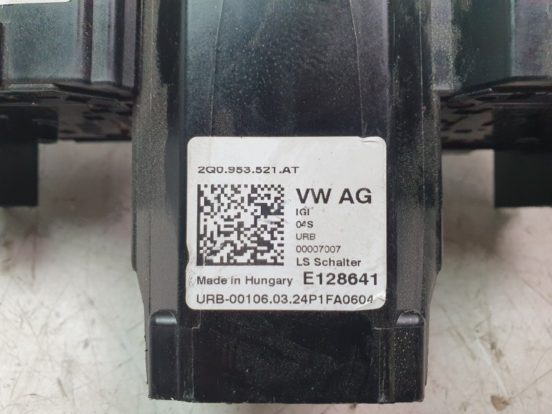 Recambio de mando multifuncion para seat ibiza v (kj1, kjg) 1.0 tsi referencia OEM IAM 2Q0953521AT 2Q0953502P 