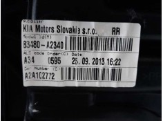Recambio de elevalunas trasero derecho para kia cee´d drive referencia OEM IAM 83480A2340   2