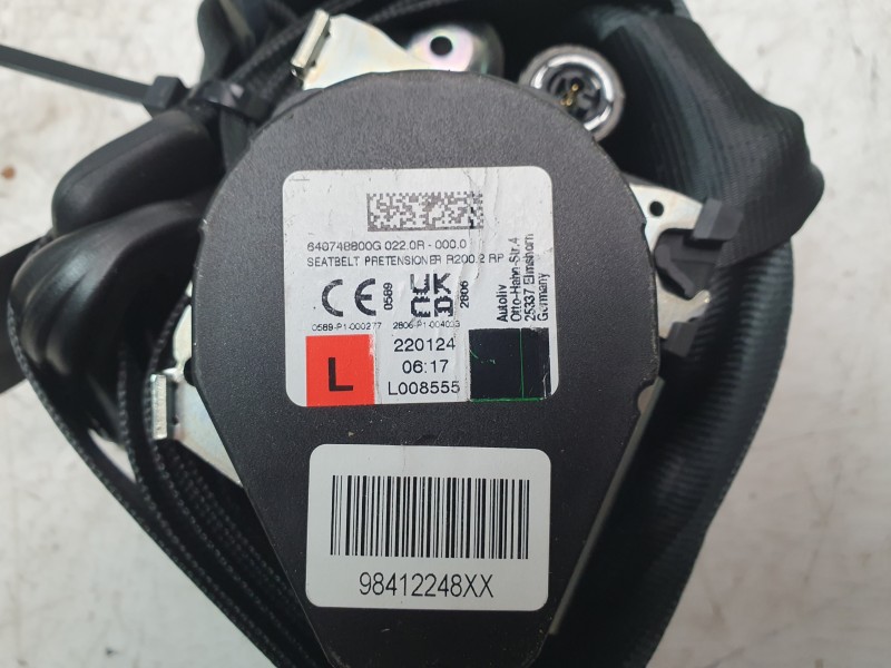 Recambio de kit airbag para peugeot 208 (p2) active referencia OEM IAM 98615805ZE  