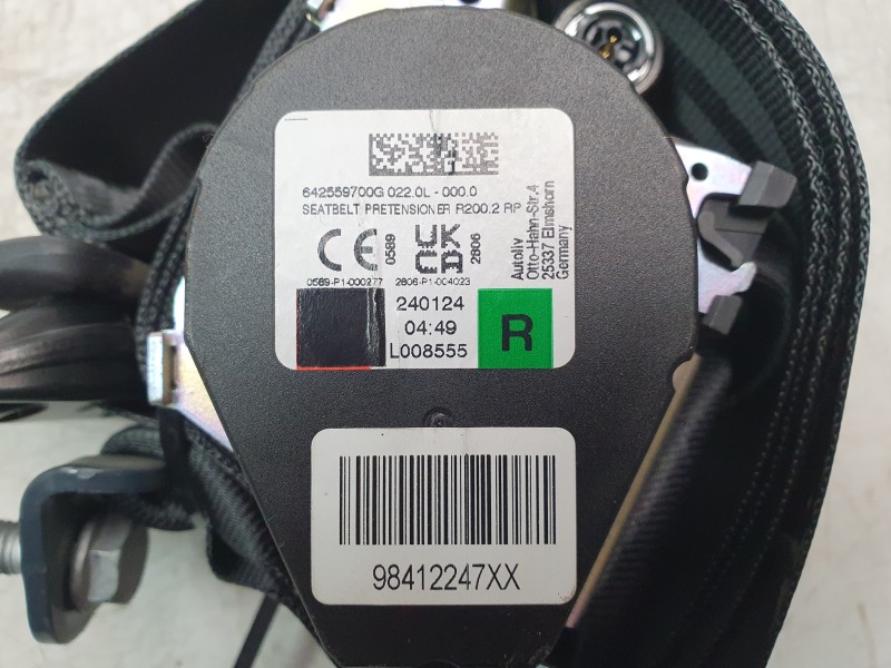 Recambio de kit airbag para peugeot 208 (p2) active referencia OEM IAM 98615805ZE  