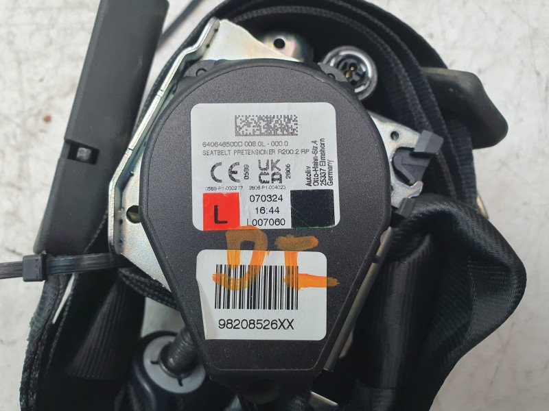 Recambio de kit airbag para peugeot 208 (p2) active referencia OEM IAM 98615805ZE  