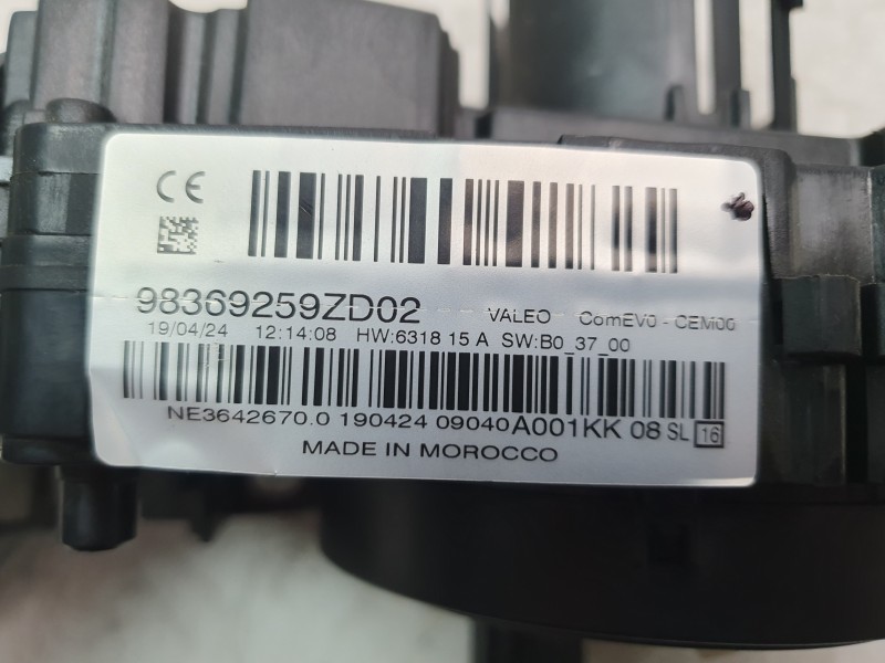 Recambio de kit airbag para peugeot 208 (p2) active referencia OEM IAM 98615805ZE  