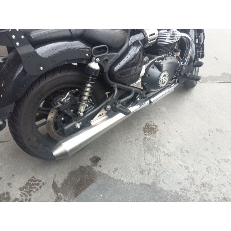 Recambio de silenciador trasero para royal enfield super meteor 650 super meteor 650 referencia OEM IAM   