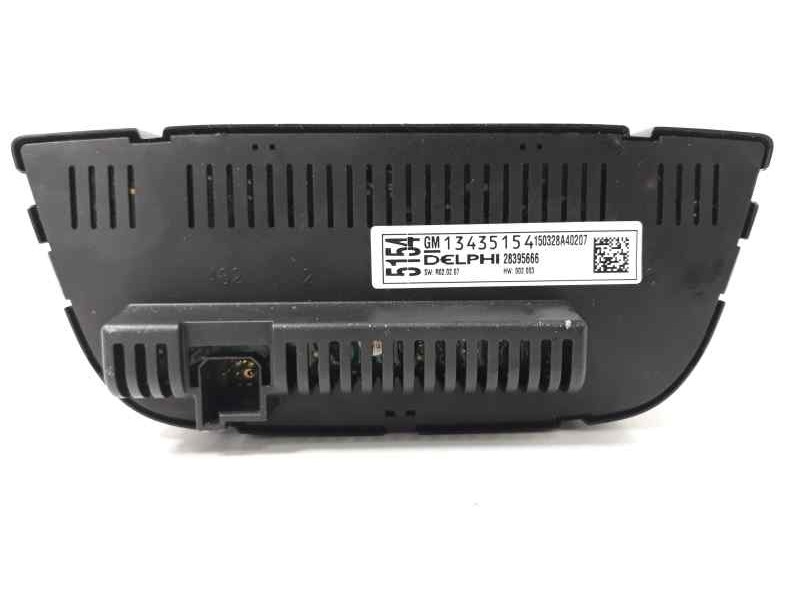 Recambio de mando climatizador para opel astra j lim. selective referencia OEM IAM 13435154 28395666 