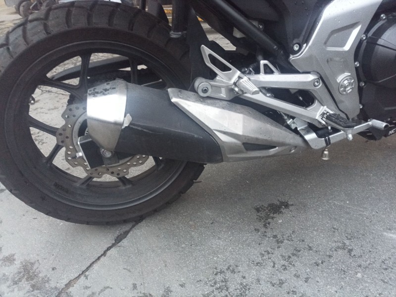 Recambio de silenciador trasero para honda nc nc 750 x (rh09) referencia OEM IAM   