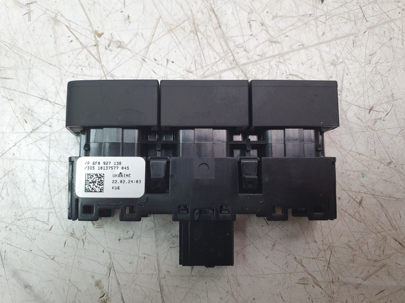 Recambio de interruptor para seat ibiza v (kj1, kjg) 1.0 tsi referencia OEM IAM 6F0927138  