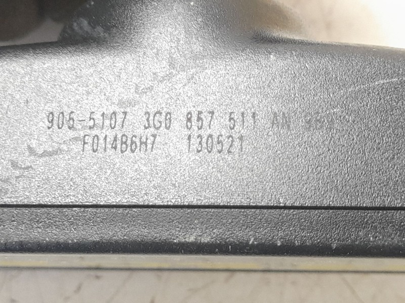 Recambio de espejo para volkswagen t-roc (a11, d11) 2.0 tdi referencia OEM IAM 3G0857511AN9B9  
