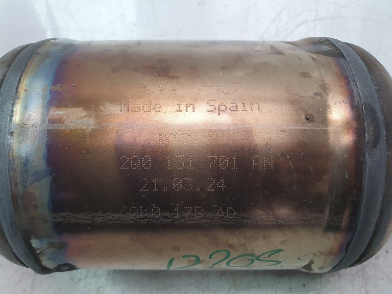 Recambio de catalizador para seat ibiza v (kj1, kjg) 1.0 tsi referencia OEM IAM 2Q0131701AN  