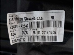 Recambio de elevalunas trasero izquierdo para kia cee´d drive referencia OEM IAM 83470A2340   2