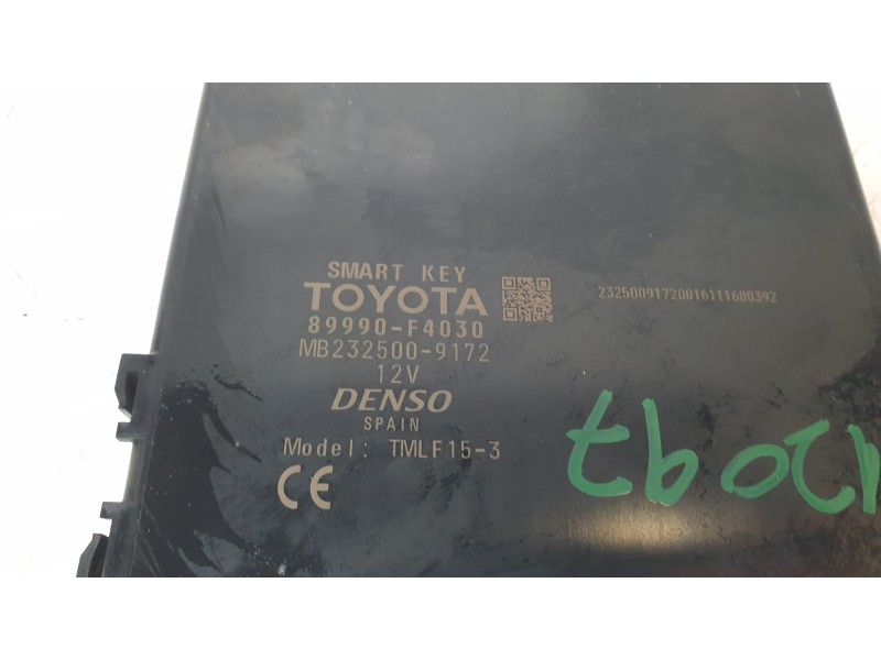 Recambio de modulo electronico para toyota c-hr (_x1_) 1.8 hybrid (zyx10_, zyx11_) referencia OEM IAM 89990F4030 MB2325009172 