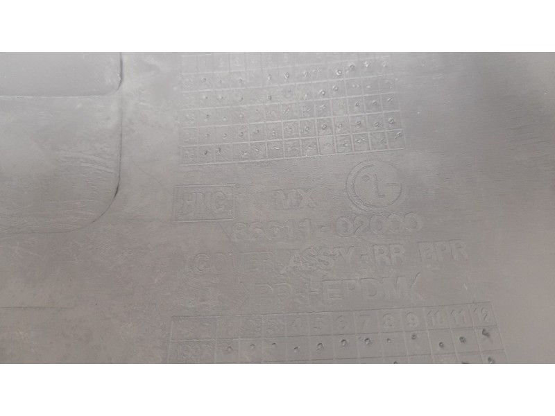 Recambio de paragolpes trasero para hyundai atos (mx) 1.0 i referencia OEM IAM 8661102000  