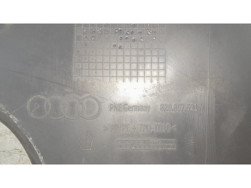 Recambio de spoiler paragolpes trasero para audi q5 (8rb) 2.0 tdi referencia OEM IAM 8R0807521M  