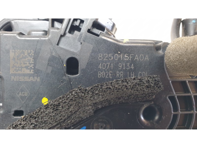 Recambio de cerradura puerta trasera izquierda para nissan micra v (k14) 1.0 ig-t 100 referencia OEM IAM 825015FA0A  