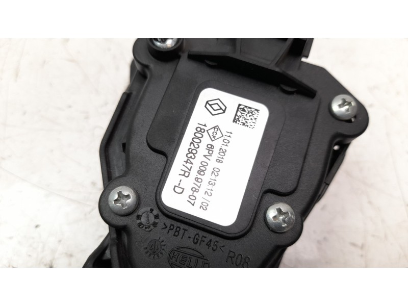 Recambio de potenciometro pedal para renault clio iv 0.9 referencia OEM IAM 180029347R  