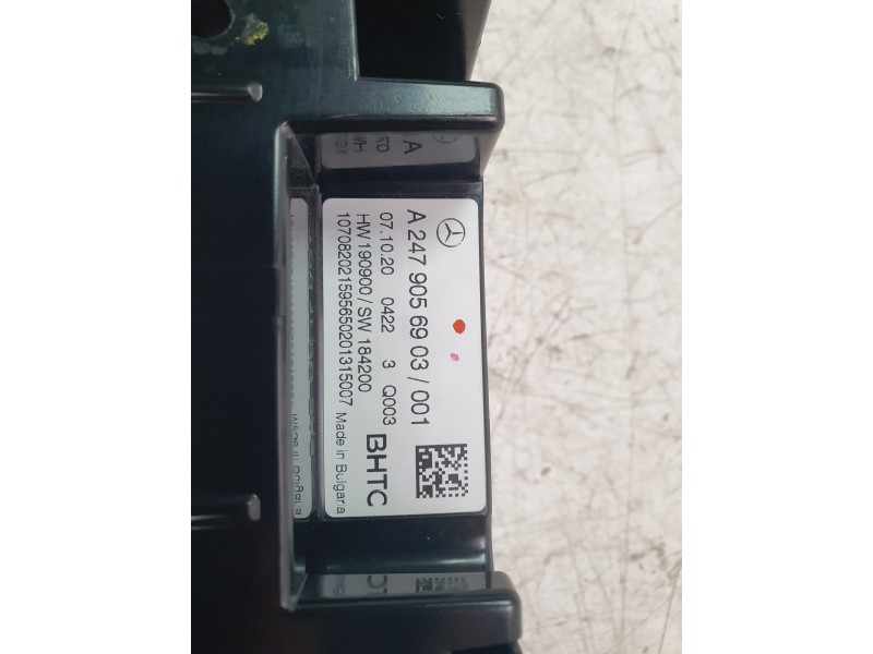 Recambio de mando climatizador para mercedes-benz cla-klasse (bm 118) cla 250 e (118.385) referencia OEM IAM A2479056903  
