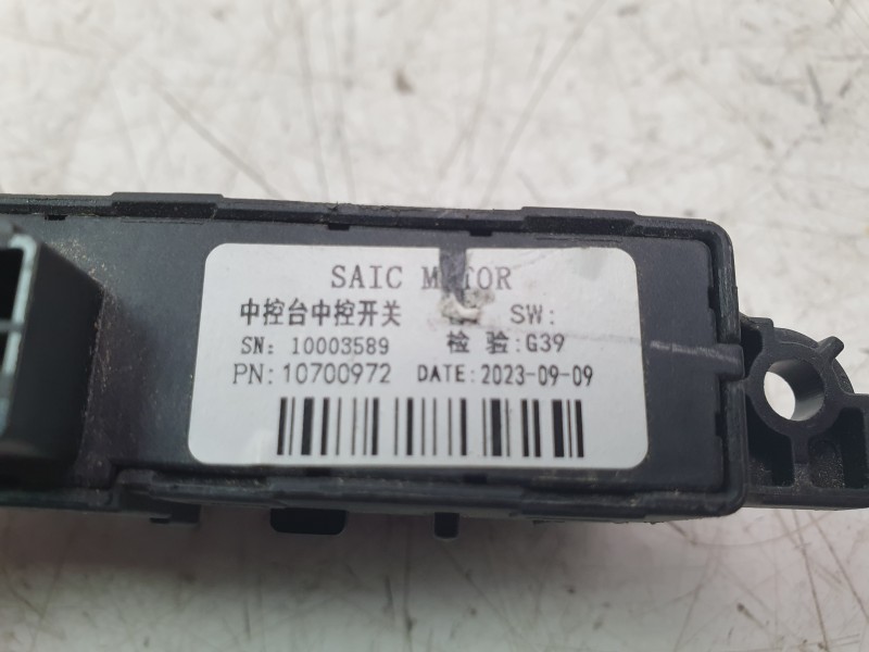 Recambio de modulo electronico para mg zs comfort referencia OEM IAM 10700972  