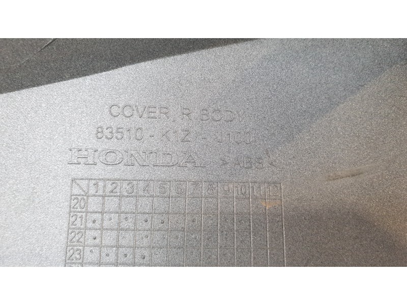 Recambio de moldura para honda pcx pcx 125 (jk05) referencia OEM IAM 83550K1YJ50ZL  