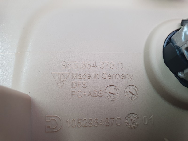 Recambio de moldura para porsche macan (95b) 3.0 s referencia OEM IAM 95B864378D  