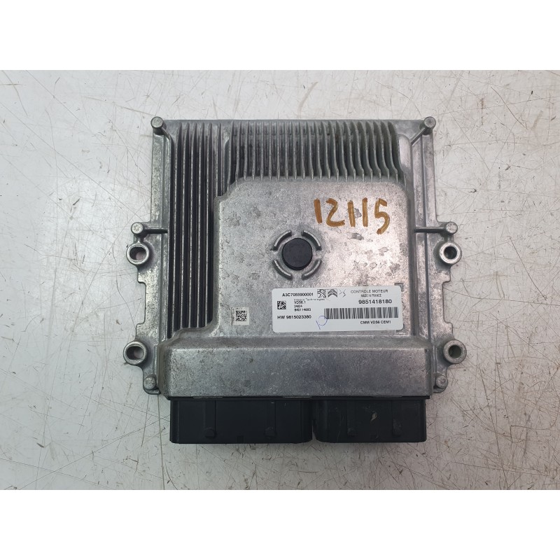 Recambio de centralita motor uce para opel crossland x / crossland (p17, p2qo) 1.2 (75) referencia OEM IAM 9851418180  