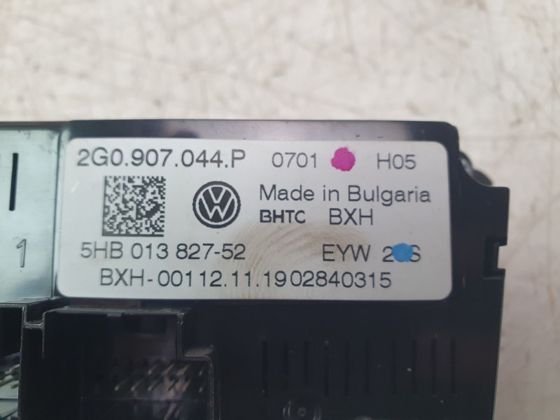 Recambio de mando climatizador para volkswagen t-cross (c11, d31) 1.0 tsi referencia OEM IAM 2G0907044P  