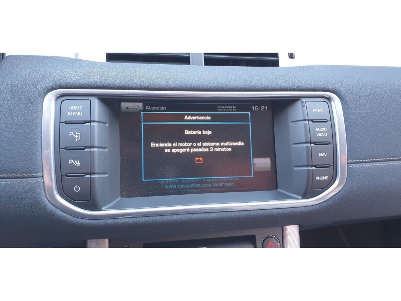 Recambio de sistema navegacion gps para land rover evoque 2.0 turbo cat referencia OEM IAM 7612052026  