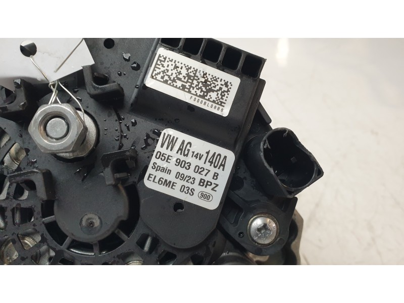 Recambio de alternador para volkswagen t-cross (c11, d31) 1.0 tsi referencia OEM IAM 04E903015P  ALF280A01