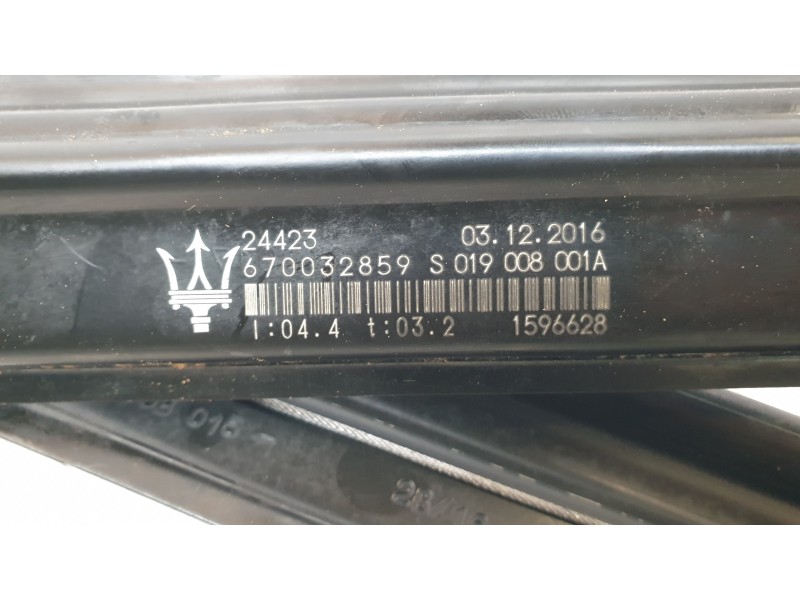 Recambio de elevalunas delantero izquierdo para maserati levante suv (m161) 3.0 d q4 referencia OEM IAM 670032859 0130822782 