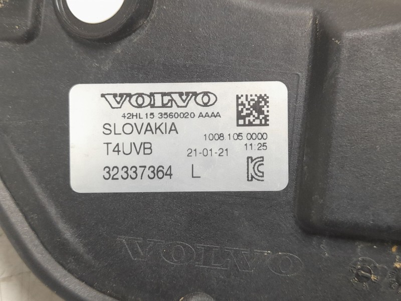 Recambio de faro antiniebla izquierdo para volvo xc60 ii (246) b4 mild-hybrid referencia OEM IAM   