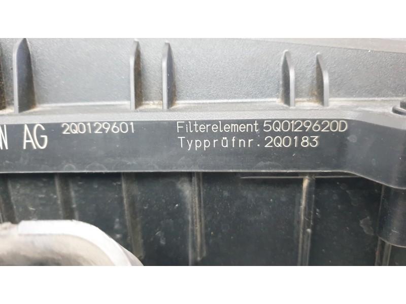 Recambio de caja filtro aire para seat arona (kj7, kjp) 1.6 tdi referencia OEM IAM 2Q0129601 5Q0129620D 