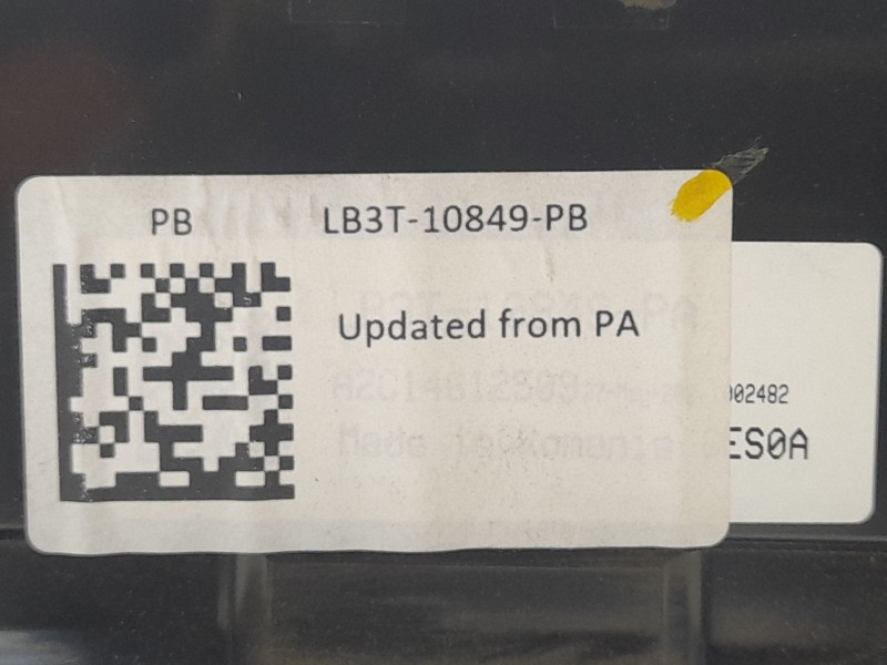 Recambio de cuadro instrumentos para ford ranger (tke) 2.0 ecoblue 4x4 referencia OEM IAM 2602827  